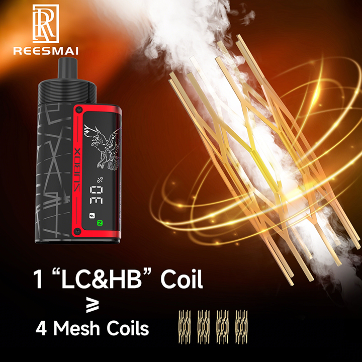 MTL/DTL airflow, metal shell, LC&HB coil > 4 mesh coils