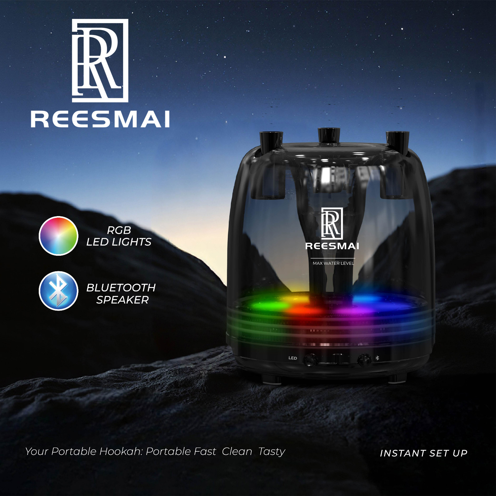 支持 RGB 灯光调节和蓝牙扬声器 产品外观和功能展示